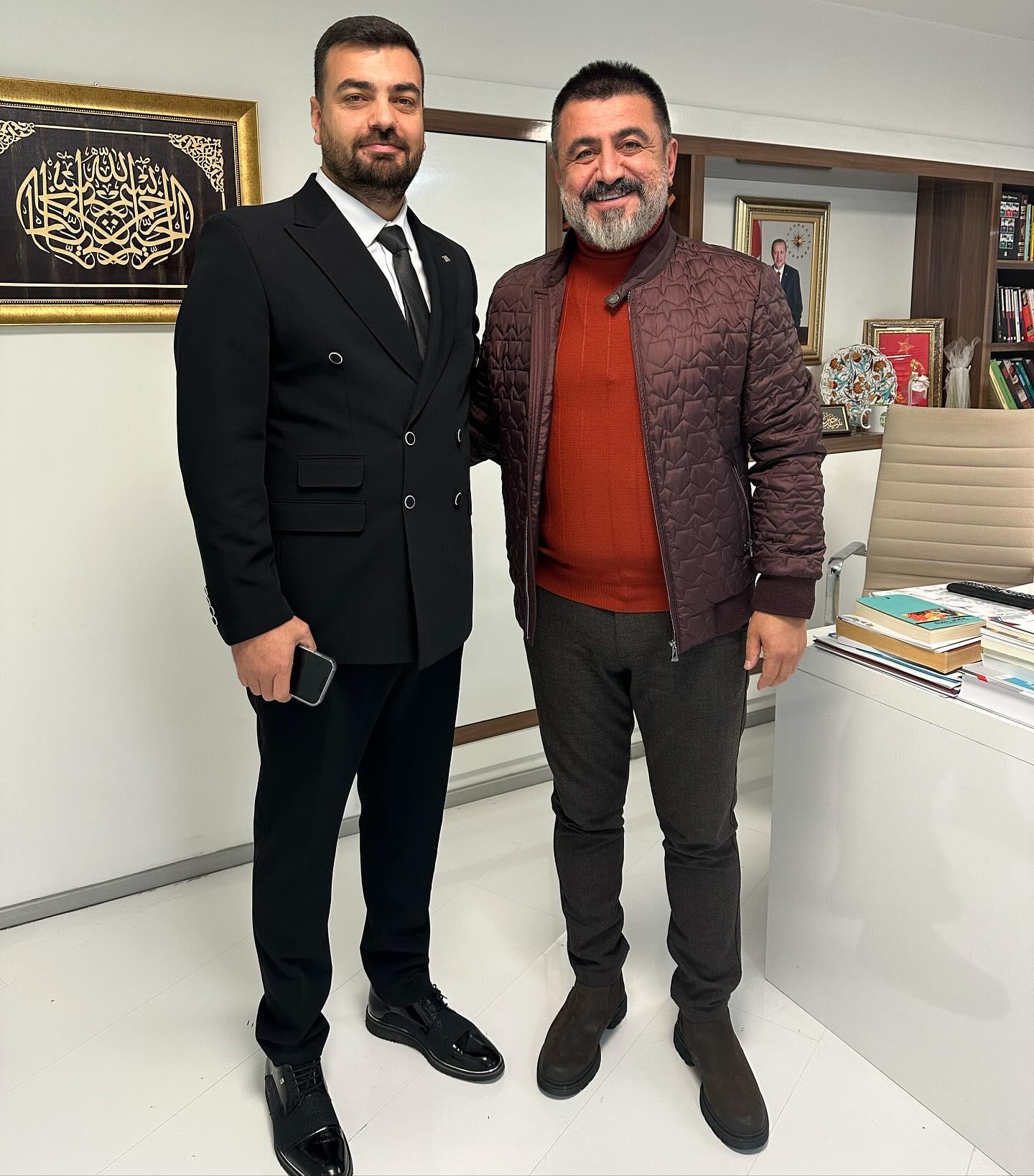 Türkiye Belediyeler Birliği Basın ve Yayın Müdürü Değerli Abim Alpaslan ÜNAL’ı Makamında Ziyerette Bulundum