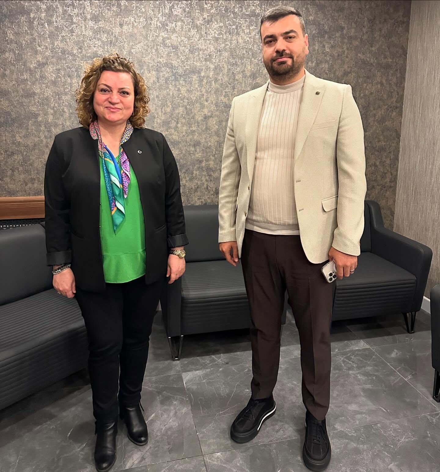 Akparti Beylikdüzü İlçe Başkan Yardımcısı Sn. İlknur TEKİN Hanımefendiyi Ziyaret Ettim