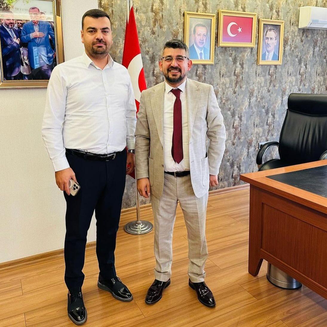 Kayseri Kocasinan AK Parti İlçe Başkan Yardımcısı Melik Ademoğlu’nu ziyaret ettim